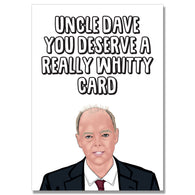 Personalised Really Deserve Whitty Card